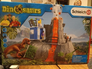 Schleich Vulkan Dinosaurier Set Bild 3