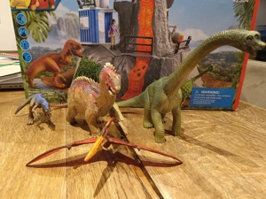 Schleich Vulkan Dinosaurier Set Bild 4