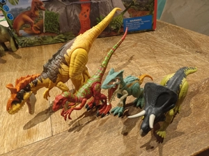 Schleich Vulkan Dinosaurier Set Bild 5