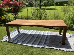 Sehr schöner Esstisch, Walnuss Vollholz Bild 2