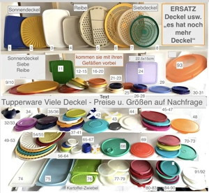 Tupperware Geschirr jedes Teil nur 1 Euro !! Bild 7