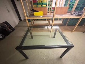 ausziehbarer Glastisch Bild 3