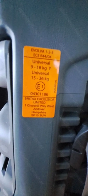 Kindersitz Römer britax Bild 4