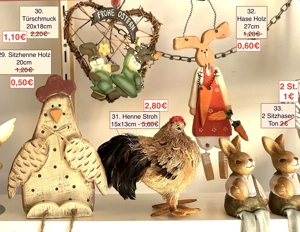 ALLES HALBER PREIS Osterdeko Osterhase Teller Eier ..... Bild 5