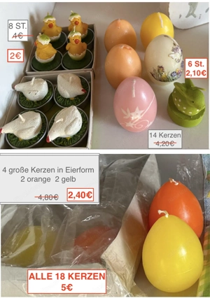 ALLES HALBER PREIS Osterdeko Osterhase Teller Eier ..... Bild 10