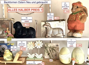 ALLES HALBER PREIS Osterdeko Backform Ostereier Osterhase.... Bild 5