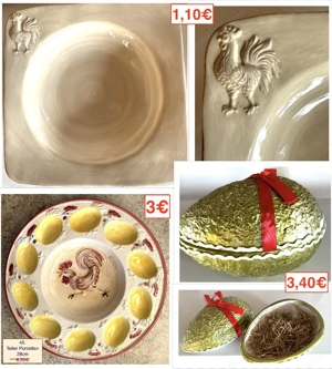 ALLES HALBER PREIS Osterdeko Backform Ostereier Osterhase.... Bild 9