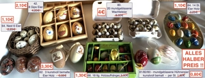 ALLES HALBER PREIS!! bunte Ostereier Osterkörbchen Nest .... Bild 10