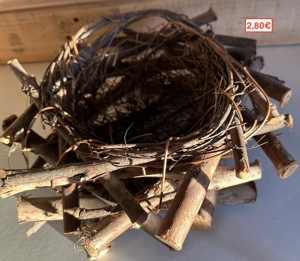 ALLES HALBER PREIS!! bunte Ostereier Osterkörbchen Nest .... Bild 8