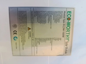 Solar Zelle, PV Panel für Camping Bild 4