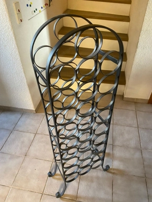 Antikes Weinregal Bild 2