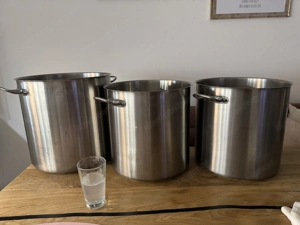 3x Große Gastro Kochtöpfe