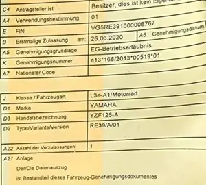 Yamaha YZF-R 125 A Sonderedition Bild 4