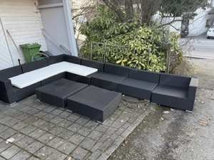 Rattangarnitur Polster gibt s noch mehr dazu Bild 2