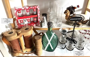 Schnapfflasche Schnapsgläser Vorratsgläser Bild 2