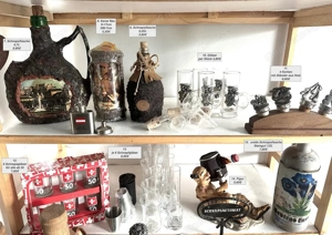 Schnapfflasche Schnapsgläser Vorratsgläser Bild 5