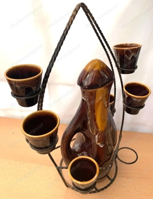 Schnapfflasche Schnapsgläser Vorratsgläser Bild 3