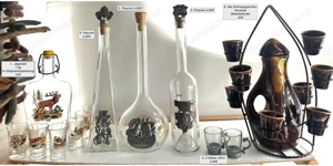 Schnapfflasche Schnapsgläser Vorratsgläser Bild 8