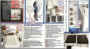 BILLIG !! Apfelschäler Messerblock Nice Micro Grill.... Bild 5