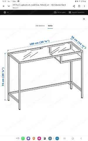 ikea Laptoptisch  Bild 2