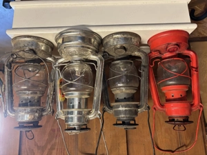 4 Feuerhand Sturmlaternen
