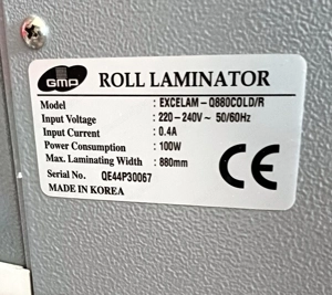 Laminiergerät 88cm Kalt Bild 4