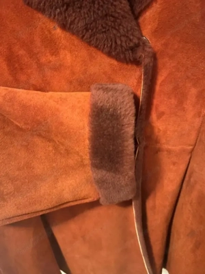 Loro Piana Lederjacke rot Gr. 38 Bild 3