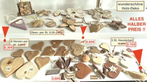 HALBER PREIS !! Holz Schalen Auto Vasen Wetzsteinbehälter, Kerzenständer  ab 1  Bild 4