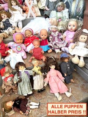 NOCHMALS HALBER PREIS !! Alle Puppen ob Groß oder Klein Bild 3
