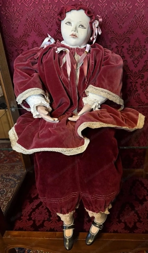ALLE HALBER PREIS Antike Puppen, Handarbeit, Stoffpuppen.... Bild 2