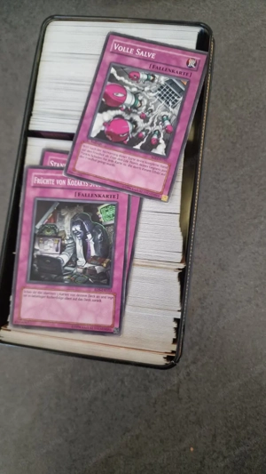 Yugioh Karten 500 Fallenkarten Bild 2
