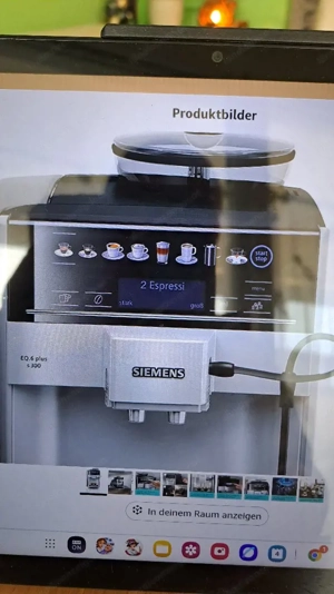  Siemens EQ.PLUS s100  mit vielen neuen Teilen und das Services  ist auch gemacht nur Telefonisch er Bild 4