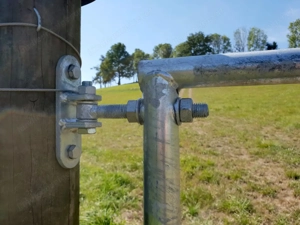 Weidetor verstellbar inkl. Montageset neu Bild 3