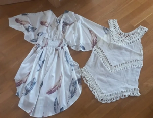 weisses Damenbekleidungspaket 