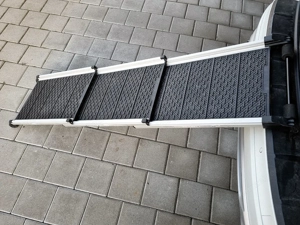 Teleskop Hunderampe  72 - 160  cm ausziehbar bis  85 kg Bild 2