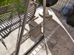 Gartenschaukel, zerlegbar, gebraucht Bild 2