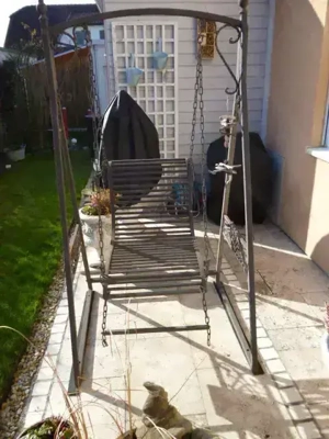 Gartenschaukel, zerlegbar, gebraucht