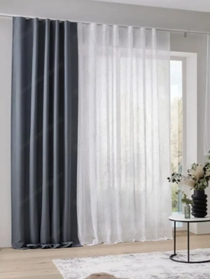 Fertigvorhang, Vorhang