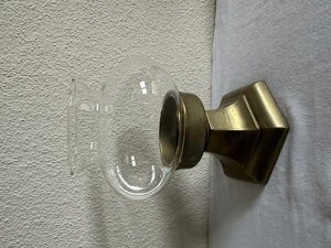 2 hochwertige GILDE Windlichter - Messing & Glas - Landhausstil - edel & zeitlos - Set Bild 4