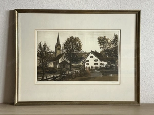 2 Original-Radierungen von Lothar Märk (1979 & 1983) - signiert - Vorarlberg - Sammlerset