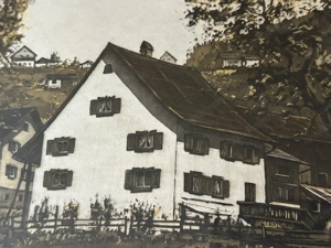 2 Original-Radierungen von Lothar Märk (1979 & 1983) - signiert - Vorarlberg - Sammlerset Bild 7