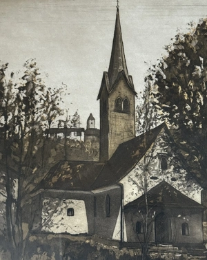 2 Original-Radierungen von Lothar Märk (1979 & 1983) - signiert - Vorarlberg - Sammlerset Bild 6