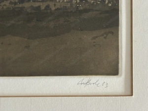 2 Original-Radierungen von Lothar Märk (1979 & 1983) - signiert - Vorarlberg - Sammlerset Bild 8