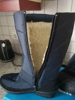 feine warme NEUE Schnee-Winterstiefel Gr. 40 Bild 2