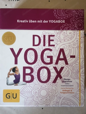 YogaBox mit vielen Karten für Übungen Bild 2