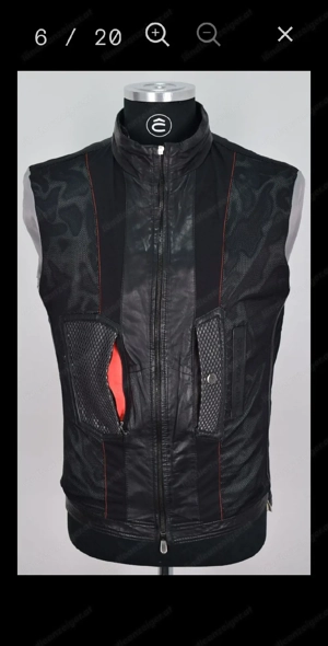Orginal Hugo Boss Lammlederjacke Bild 4