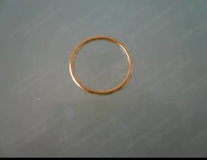 1 Brilliant Ring 0,02ct Diamant, Platin 950K, 1 Gelbgold-Ring 750K, zusammen als Doppelringe! Bild 2