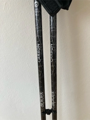 Nordic Walking Stock (Paar) - NEU, 120, Carbon Bild 4