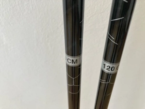 Nordic Walking Stock (Paar) - NEU, 120, Carbon Bild 2