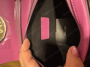 Neue Karl Lagerfeld Handtasche Pink Bild 4
